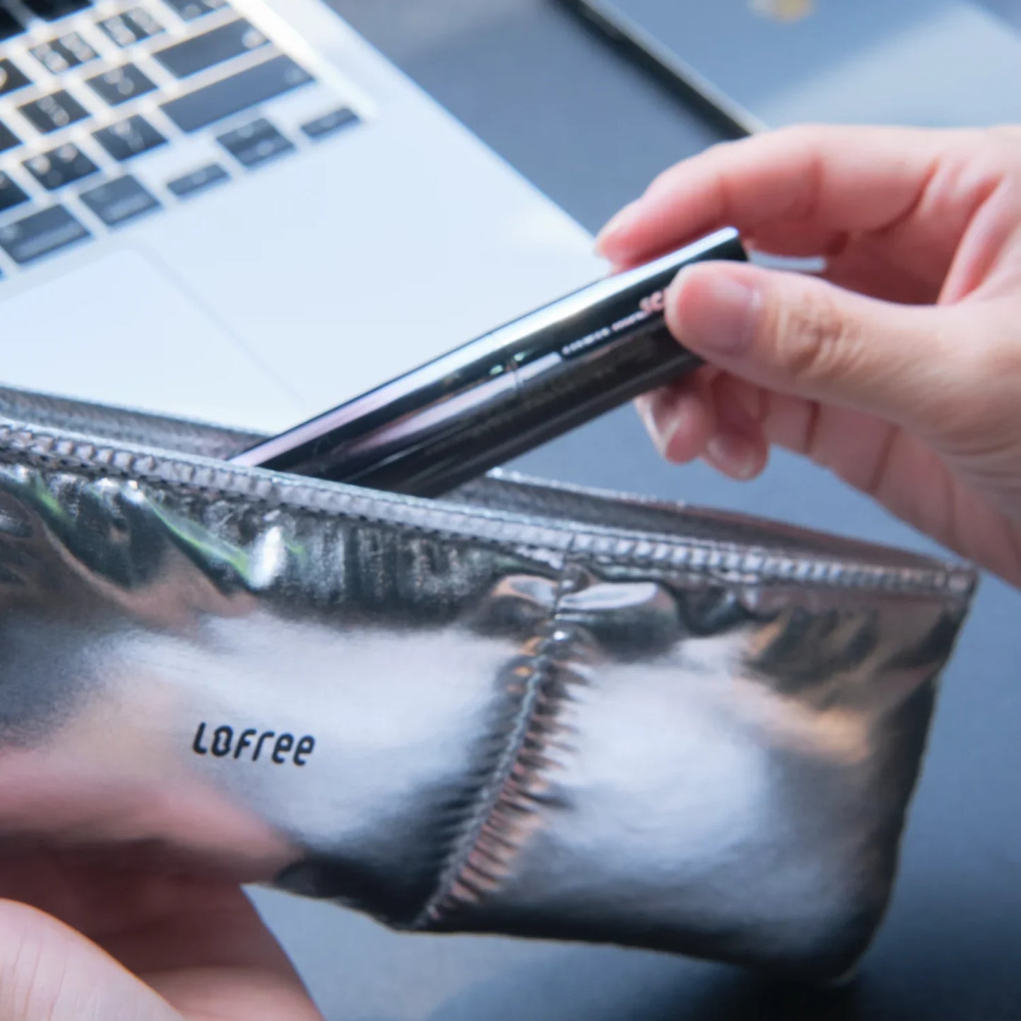 Clouds Palm Rest (Silver)